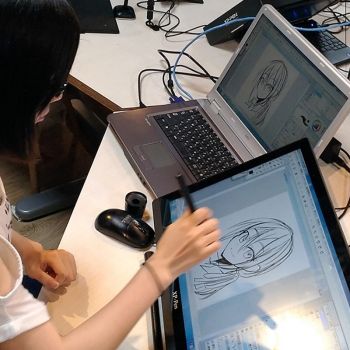 日本デザイナー芸術学院でXPPen体験講座を開催！