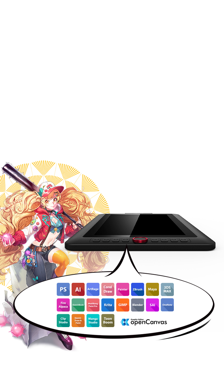 XP-Pen Artist 13.3 Pro 液晶ペンタブレット ［13.3型］