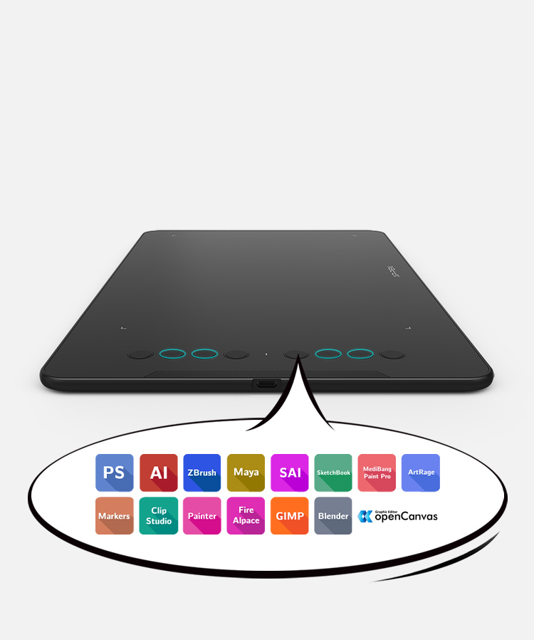 市場 XP-Pen ペンタブ ワイヤレス接続可 板タブ スマホ対応 ペンタブレット Chromebook