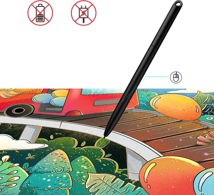 Battery-Free Stylus Pen PH3 does not require charging