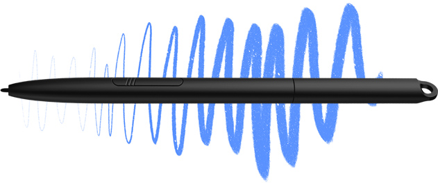 XP-Pen Star G960 digital drawing pad come With 8,192 levels of pressure sensitivity